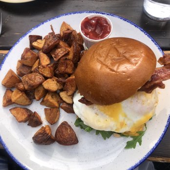 The Bowery Bar - In Yo' Face Breakfast Sammy - New American Near Me - Boston, Massachusetts The Bowery Bar - In Yo' Face Breakfast Sammy - New American Near Me - Boston, Massachusetts