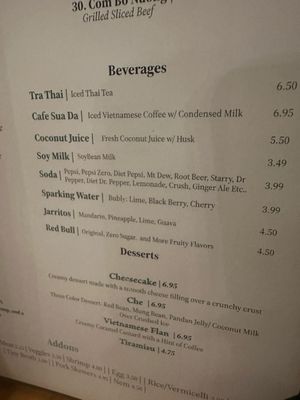Menu photo 7 Basil Bistro Lynnwood, WA