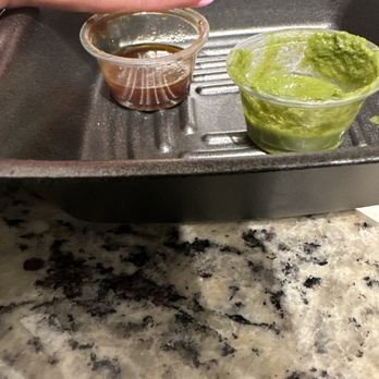 MOMO Curry Rowlett - That's all the sauce that came . For $8 the sauce should be able to cover both samosas. - Indian Near Me - Rowlett, Texas MOMO Curry Rowlett - That's all the sauce that came . For $8 the sauce should be able to cover both samosas. - Indian Near Me - Rowlett, Texas