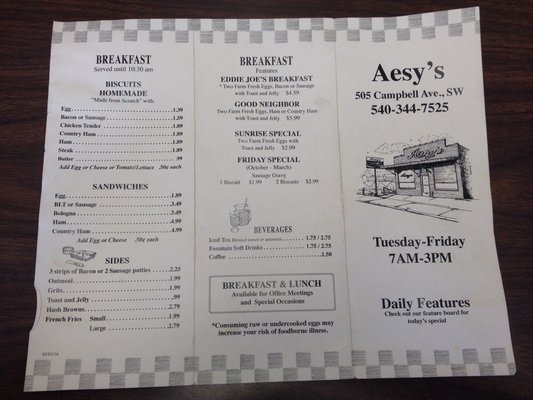 Menu photo 6 Aesy's Roanoke, VA