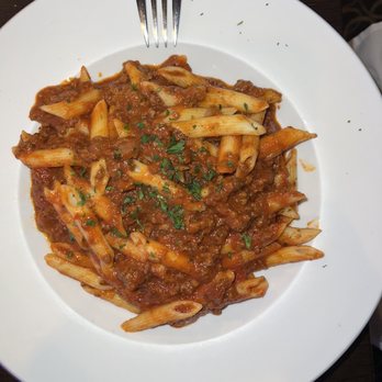 Amici Ristorante - Penne with meat sauce - Italian Near Me - Kenmore, New York Amici Ristorante - Penne with meat sauce - Italian Near Me - Kenmore, New York