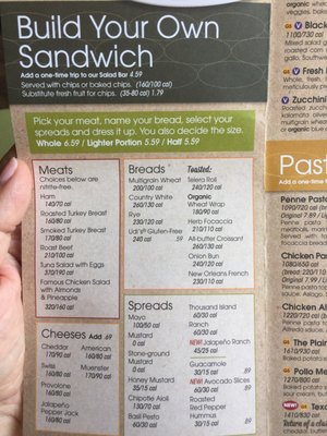 Menu photo 5 Jason's Deli Orlando, FL
