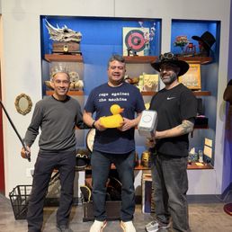 A few items from the escape room after a successful mission
