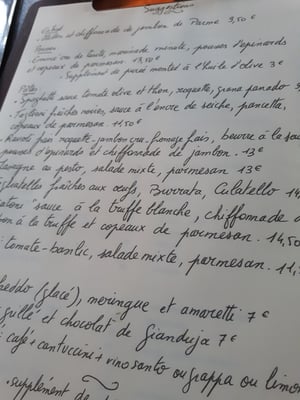 Menu photo 4 Bocca à Bocca Bordeaux, 33