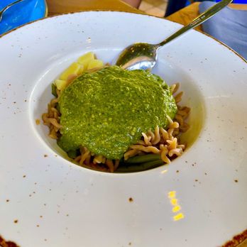 Manuelina Focacceria - Trofie Di Castagne Al pesto - Yummy! - Sandwiches Near Me - Recco, GE Manuelina Focacceria - Trofie Di Castagne Al pesto - Yummy! - Sandwiches Near Me - Recco, GE
