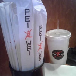Chopsticks are in a container on each table. For silverware, you will have to get some from the self service counter.