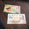 Diamond massage gift card
