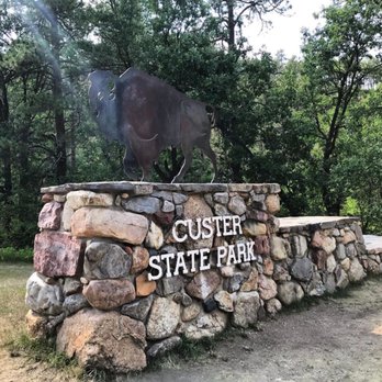 State Game Lodge - Custer State Park welcome sign. - Hotels Near Me - Custer, South Dakota State Game Lodge - Custer State Park welcome sign. - Hotels Near Me - Custer, South Dakota
