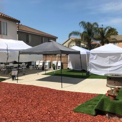 Bernard's Party Rental - White 12 x 12 popup canopy