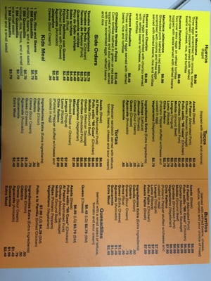 Menu photo 4 Mi Casa Bloomingdale, IL