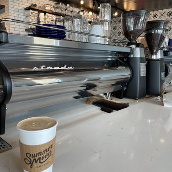 Summer Moon Coffee - Classic latte - Coffee & Tea Near Me - Austin, Texas