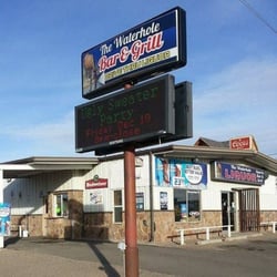 Waterhole - Drive thru liquor store, dance floor, pool tables, bar and grill, walking distance to local hotels