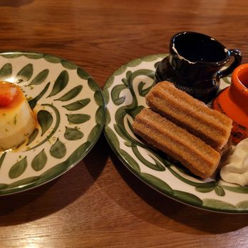 The Hideaway - Flan & churro - Steakhouses Near Me - Beverly Hills, California