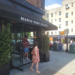 Exterior outside entrance of Bianco Nero Gelato - Entrance - Queens, New York Exterior outside entrance of Bianco Nero Gelato - Entrance - Queens, New York