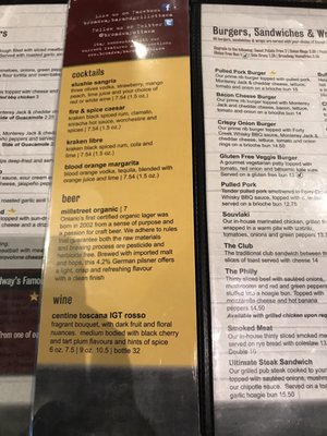 Menu photo 6 Broadway Bar & Grill Central Nepean, ON