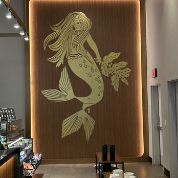 Starbucks - Cool mermaid on the inside wall - Coffee & Tea Near Me - Las Vegas, Nevada Starbucks - Cool mermaid on the inside wall - Coffee & Tea Near Me - Las Vegas, Nevada
