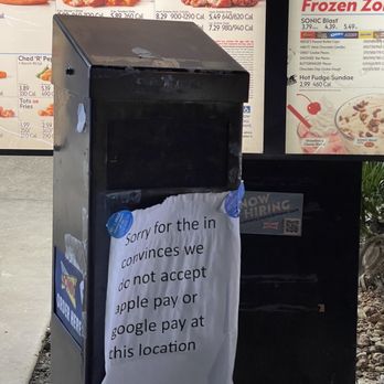 Sonic Drive-In - Guess payments not the only thing they don't have - Burgers Near Me - Las Vegas, Nevada Sonic Drive-In - Guess payments not the only thing they don't have - Burgers Near Me - Las Vegas, Nevada