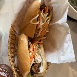 Pork Banh mi (not the spicy one!!) Pork Banh mi (not the spicy one!!)