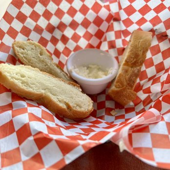 Rockfish Harbor Grill - Sourdough bread with butter - Seafood Near Me - Monterey, California Rockfish Harbor Grill - Sourdough bread with butter - Seafood Near Me - Monterey, California