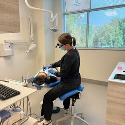 Stockbridge Dental - Stockbridge Dental hygienist and patient