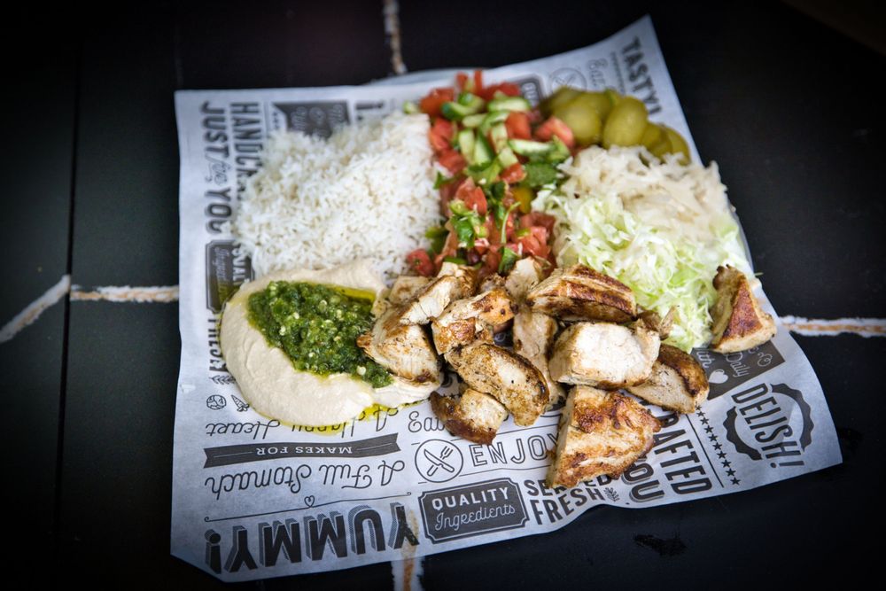 Food from Ayuni Shawarma & Grill