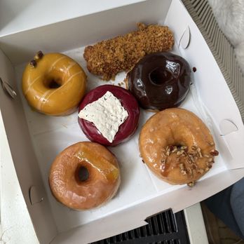 Fan-Fan Doughnuts - DANNY BOY, CHOC-CHOC, LA DONNA, MANGO LASSI, LUNA LIMON, GUAVA & CHEESE - Donuts Near Me - Brooklyn, New York Fan-Fan Doughnuts - DANNY BOY, CHOC-CHOC, LA DONNA, MANGO LASSI, LUNA LIMON, GUAVA & CHEESE - Donuts Near Me - Brooklyn, New York