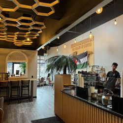Yemeni Corner Coffee House - My lovely barista.