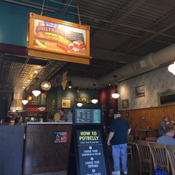 Potbelly - Inside decor - Sandwiches Near Me - Pleasant Prairie, Wisconsin Potbelly - Inside decor - Sandwiches Near Me - Pleasant Prairie, Wisconsin