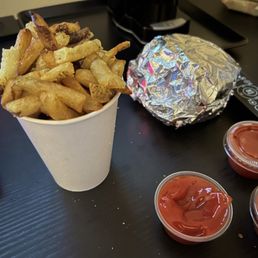 Supposed to be $6.50 worth of fries.