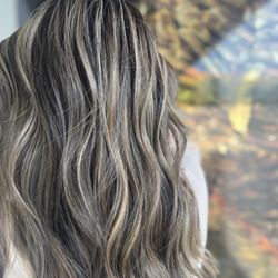 Amazing Hair Design - Balayage highlights asked blonde color