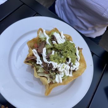 Gabby's Cuisine - Taco salad with carnitas - Mexican Near Me - Murphys, California