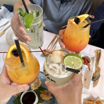 Nan Thai Fine Dining - Lychees cocktail; mango Mai Thai mocktails and mojito - Thai Near Me - Atlanta, Georgia Nan Thai Fine Dining - Lychees cocktail; mango Mai Thai mocktails and mojito - Thai Near Me - Atlanta, Georgia