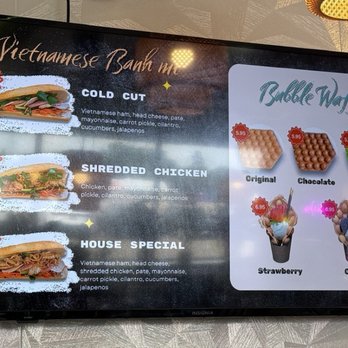Boba Oasis - Banh Mi and Bubble Waffle Menu - Bubble Tea Near Me - Eagan, Minnesota Boba Oasis - Banh Mi and Bubble Waffle Menu - Bubble Tea Near Me - Eagan, Minnesota
