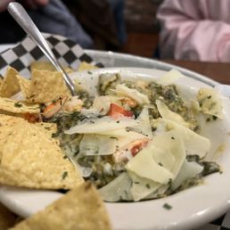Lobster spinach dip. Lobster spinach dip.