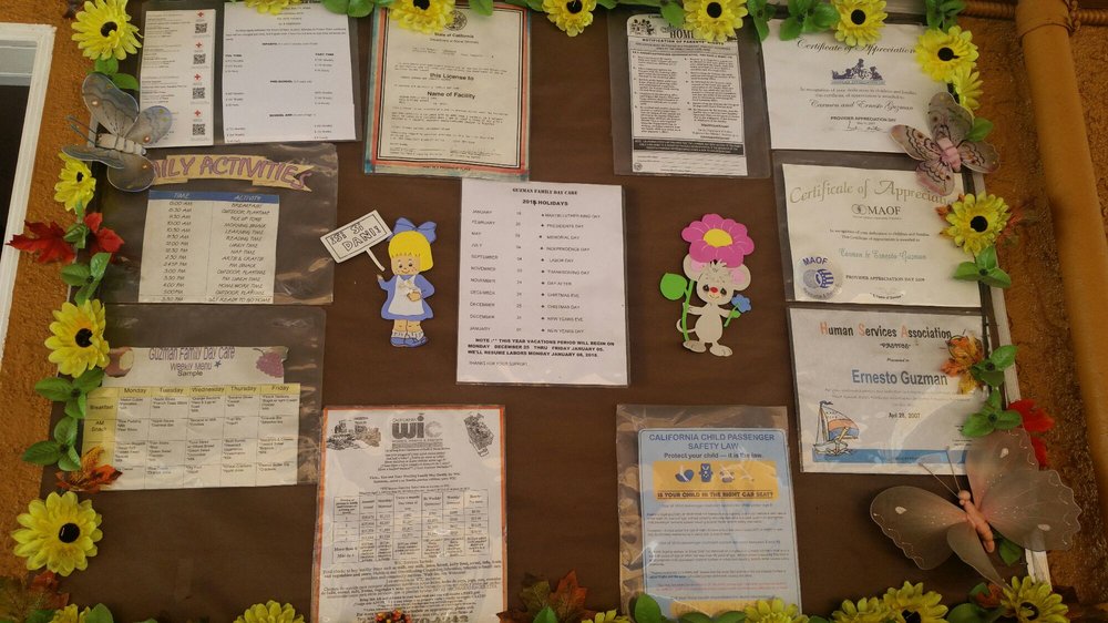 GUZMAN FAMILY CHILD CARE 6622 Gifford Ave, Bell Gardens, California