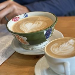 The Wild Plum Cafe - Huge Latte!