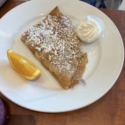Ben & Florentine - S'mores crepe without the Nutella sticks
