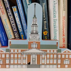 East Coast Thrift - Cats Meow featuring a library building in Waterville, Maine