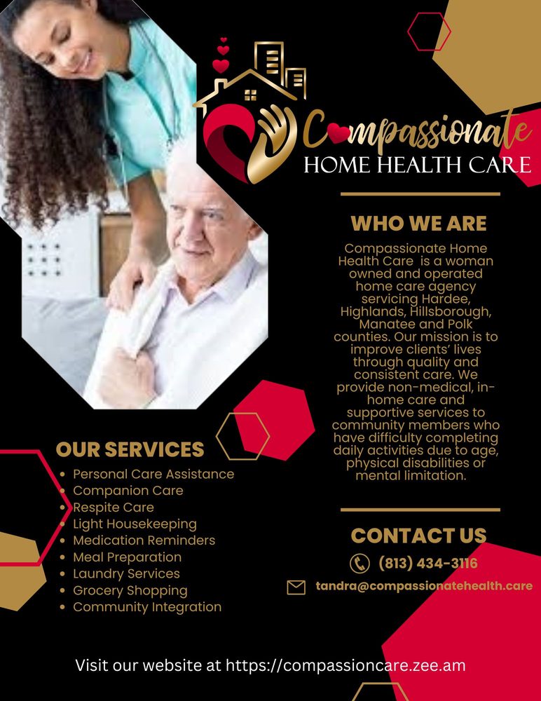 COMPASSIONATE HOME CARE Updated September 2024 Tampa Palms, Florida
