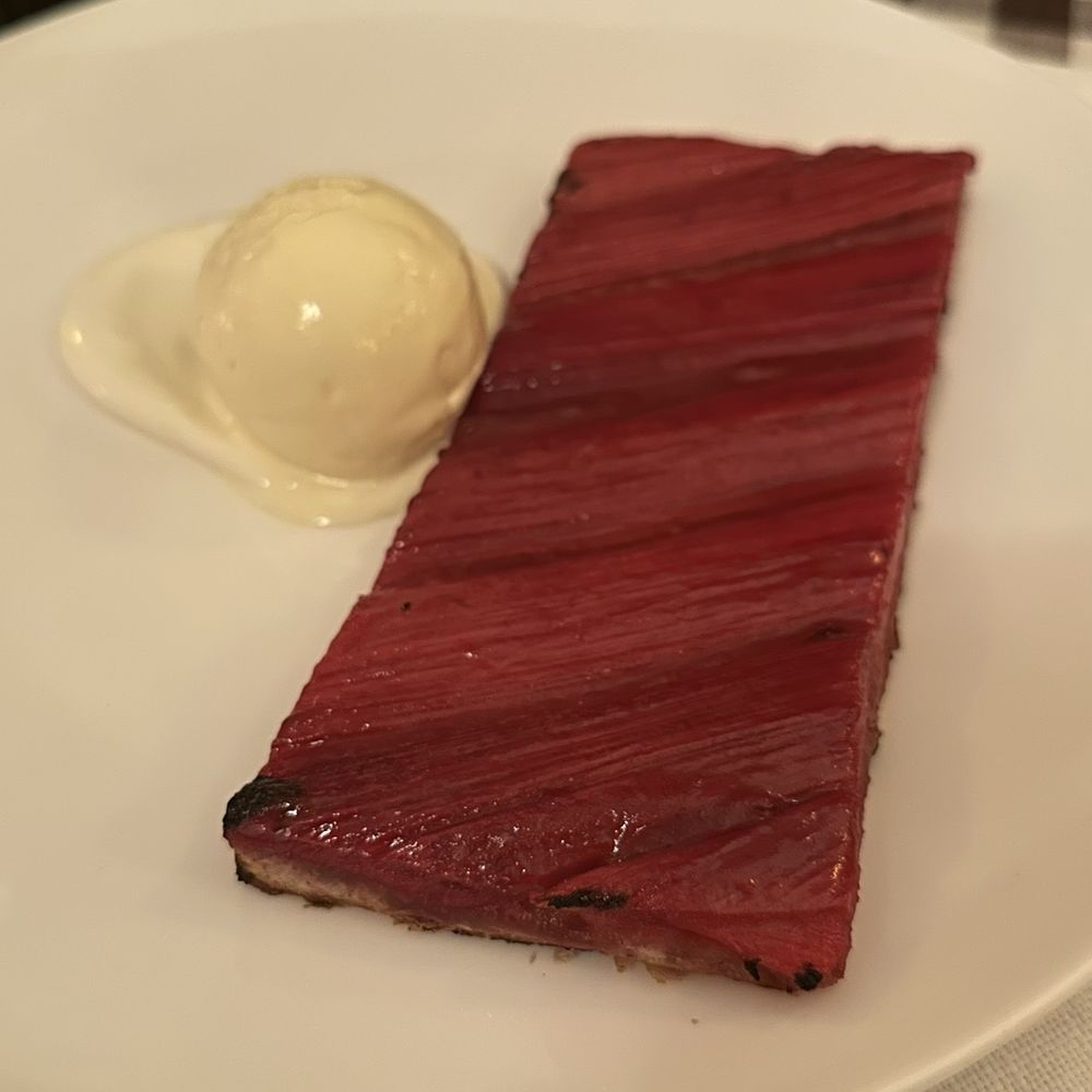 Zimmi's - Rhubarb galette - American Near Me - New York, New York Zimmi's - Rhubarb galette - American Near Me - New York, New York