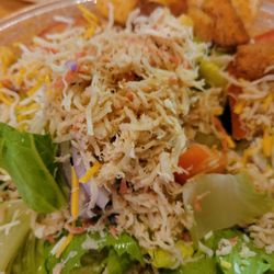 Hook & Reel Cajun Seafood & Bar - Crab salad. A little dry but otherwise delicious and plentiful !