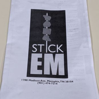 Stickem - Menu - Kebab Near Me - Memphis, Tennessee Stickem - Menu - Kebab Near Me - Memphis, Tennessee