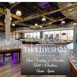 Thollot & - Sunday sparkle alert!
We're OPEN every Sunday in December from 11am-4pm -- now through Christmas!
Come shop your holiday favorites!