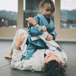 Armbar Queen getting ready