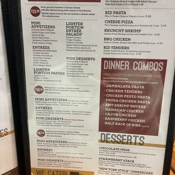 MarketPlace Grill - Menu - American Near Me - Springdale, Arkansas