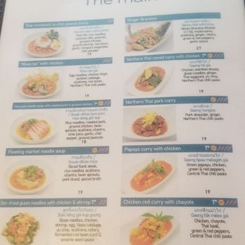 Baan Siam - Menu: The mains - Thai Near Me - Washington, DC, District of Columbia
