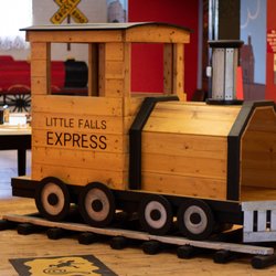 Children's Museum of Montana - Little Falls Express welcomes you to the train table to build tracks as far as the eye can see!