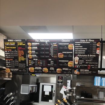 Fatburger & Buffalo's Express - the menu - American Near Me - George, Washington