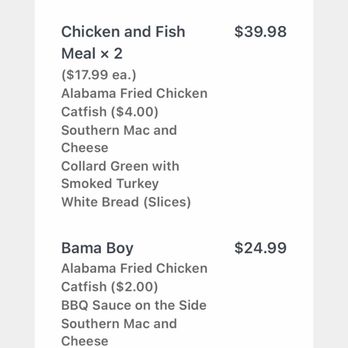 The Modern Southern Table - My receipt - Soul Food Near Me - Columbus, Ohio The Modern Southern Table - My receipt - Soul Food Near Me - Columbus, Ohio