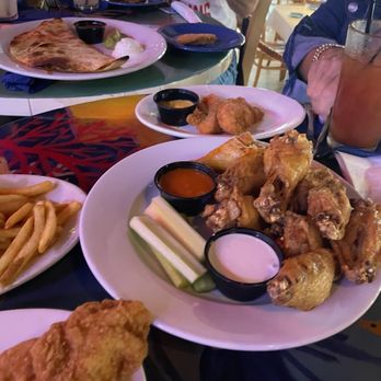 Mango's - Chicken Quesadilla, chicken, wings, fries - Caribbean Near Me - Bethany Beach, Delaware Mango's - Chicken Quesadilla, chicken, wings, fries - Caribbean Near Me - Bethany Beach, Delaware